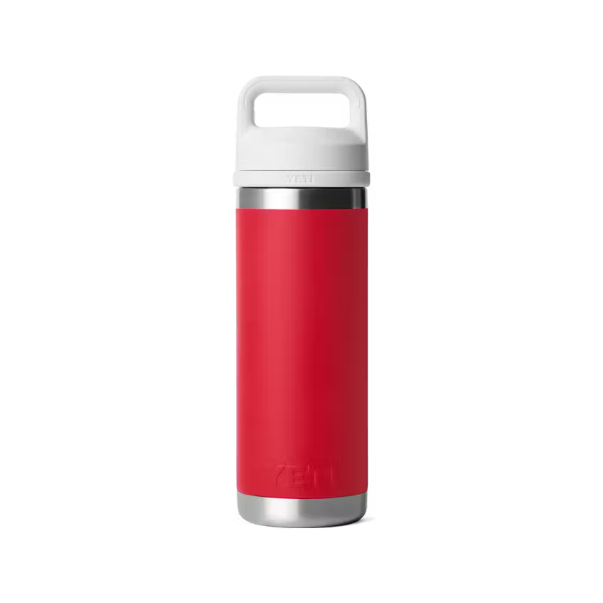 18 oz. / 532ml Bottle w/ Chug Cap - Red/White w/ Canada Badge