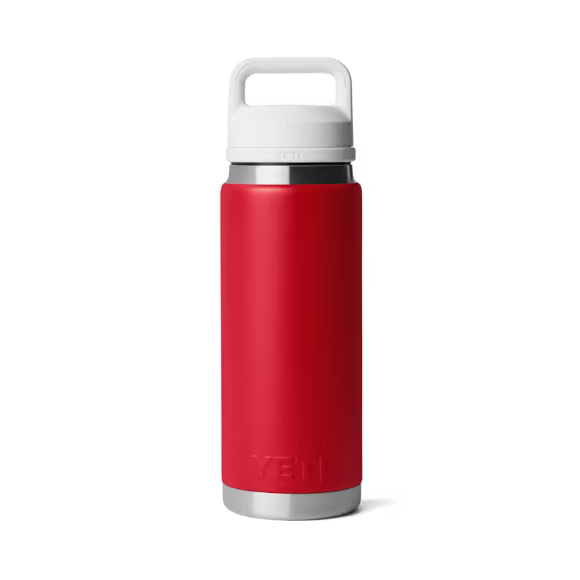 26 oz. / 769ml Bottle w/ Chug Cap - Red/White w/ Canada Badge