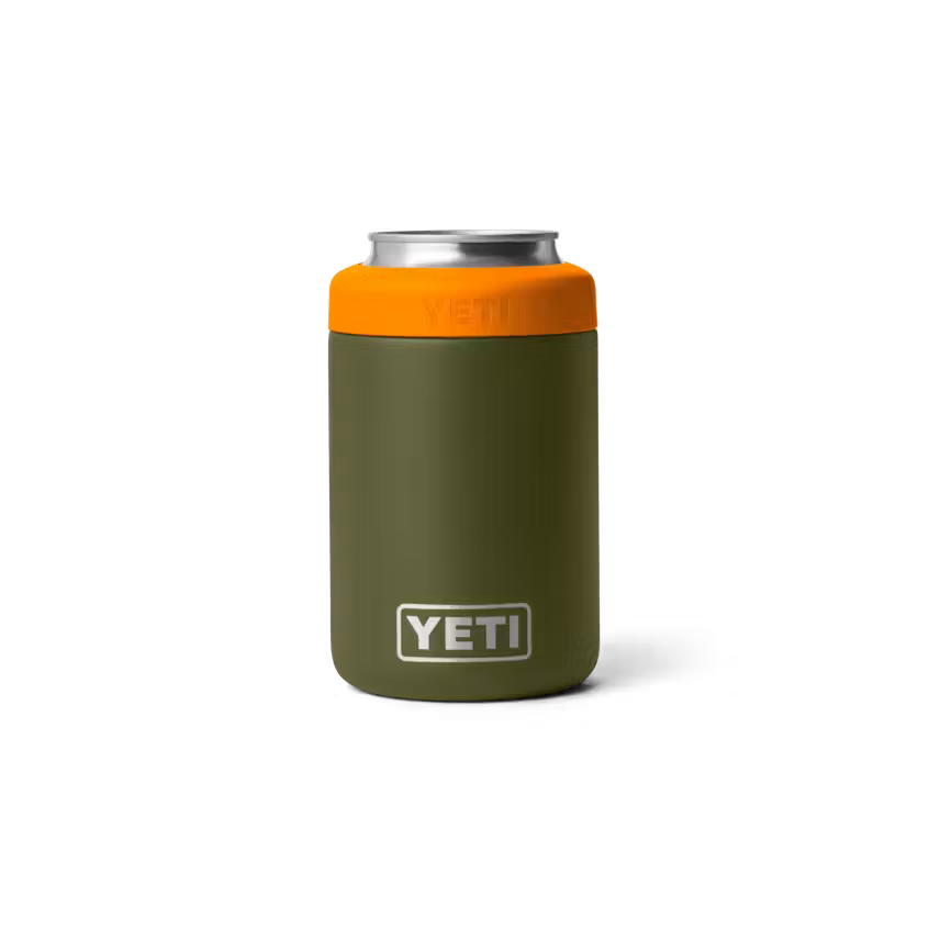 355ml Colster Can Insulator - Olive/King Crab Orange
