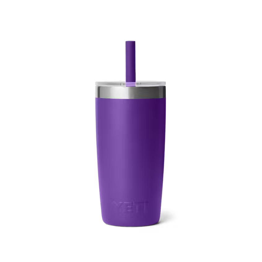 Rambler Jr. 10 oz / 295ml Tumbler w/ Straw Lid - Pace Purple