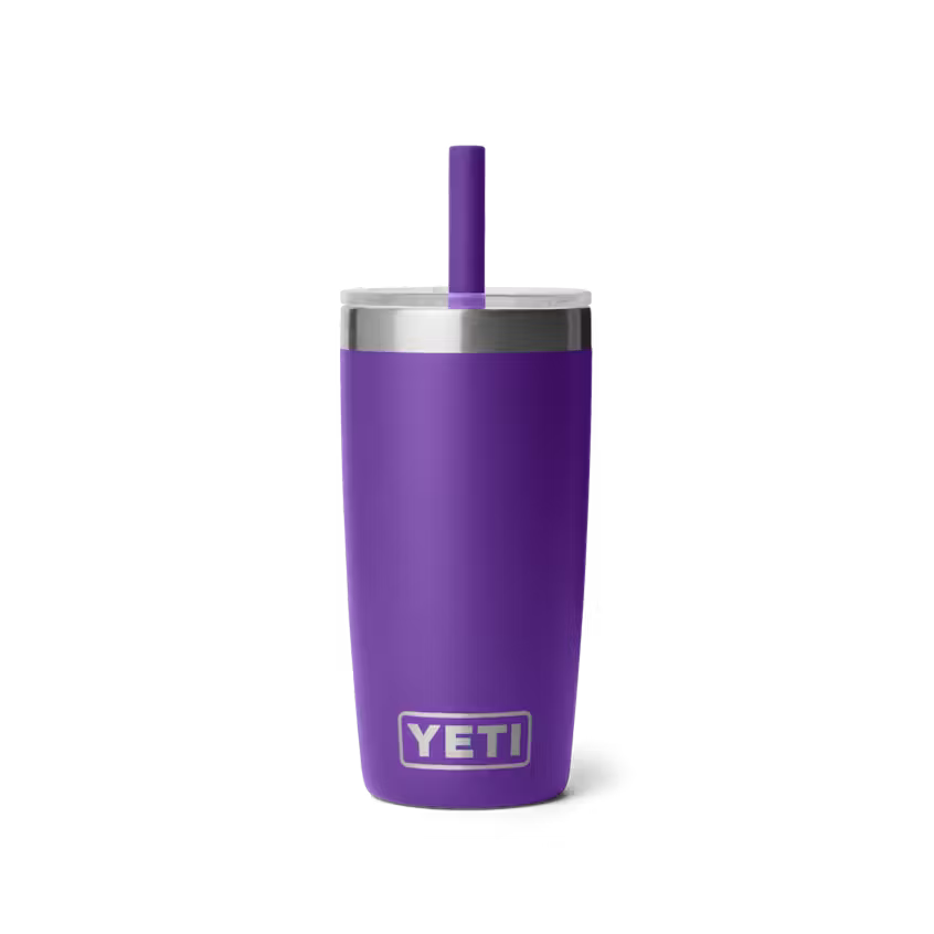 Rambler Jr. 10 oz / 295ml Tumbler w/ Straw Lid - Pace Purple