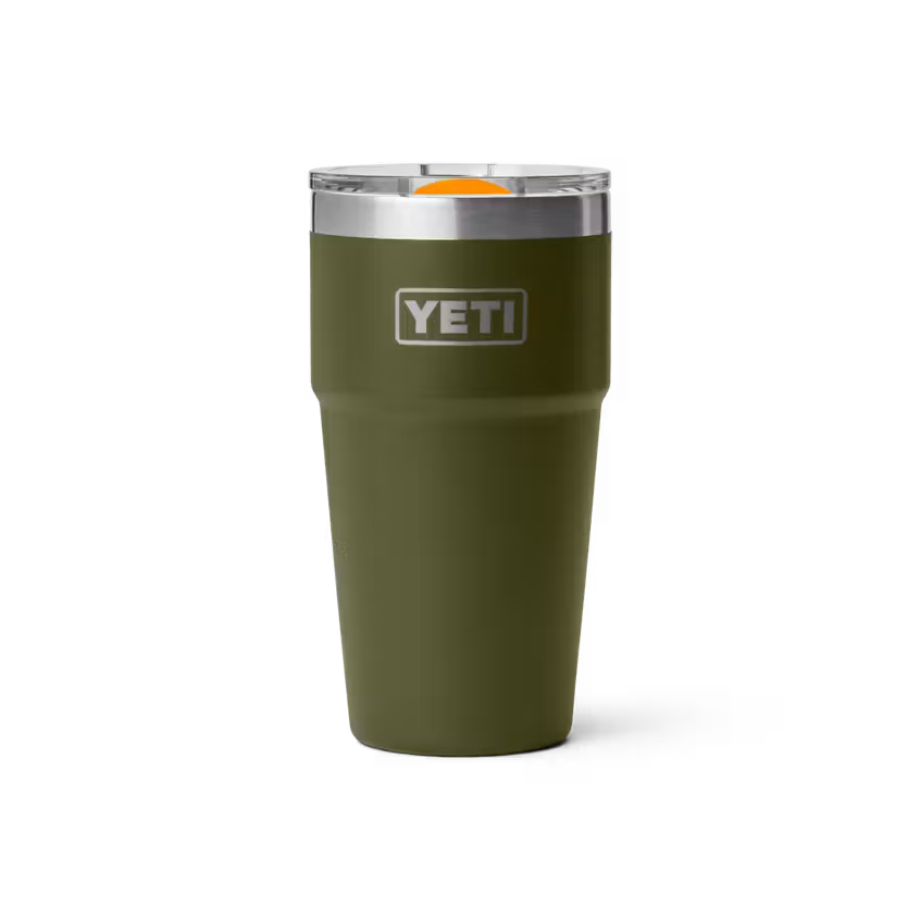 20 oz. / 591ml Stackable Cup w/ MagSlider Lid - Olive/King Crab Orange