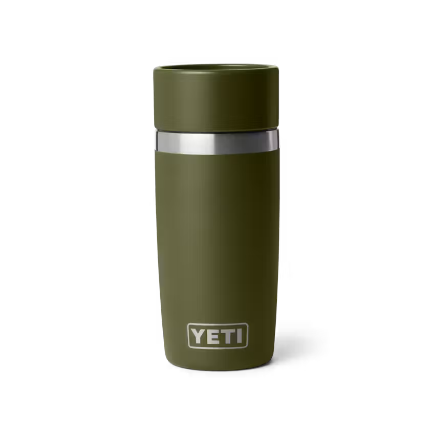 12 oz. / 355ml Travel Bottle - Olive/King Crab Orange