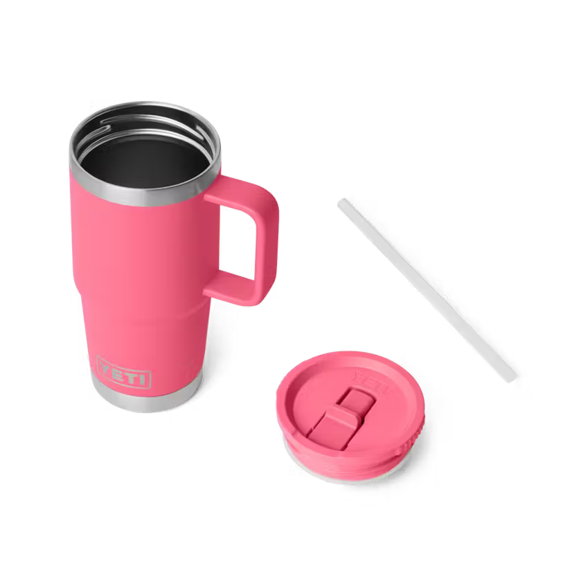 20 oz. / 591ml Leakproof Travel Straw Mug - Tropical Pink