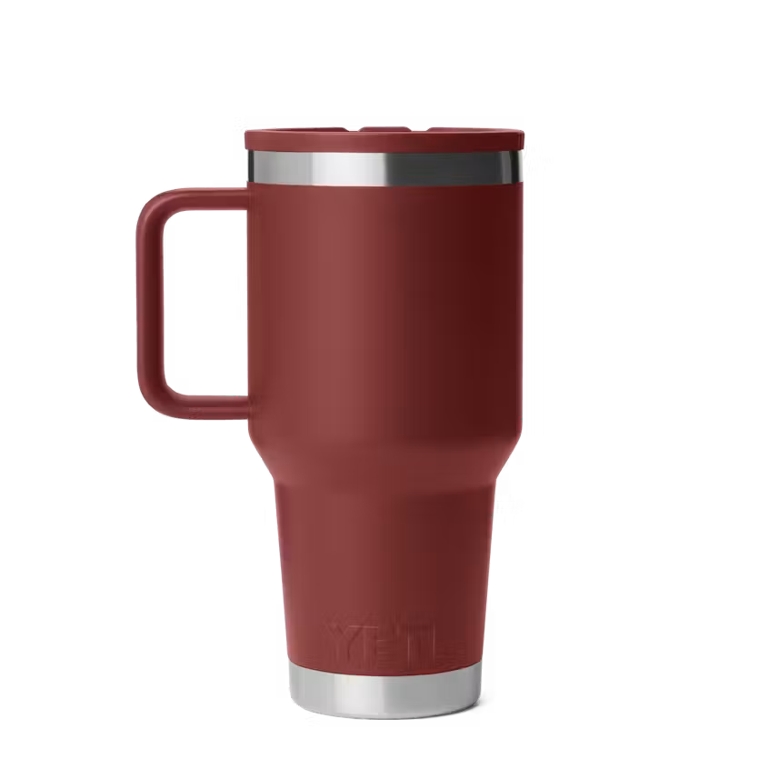 30 oz. / 887ml Leakproof Travel Straw Mug - Stag Red