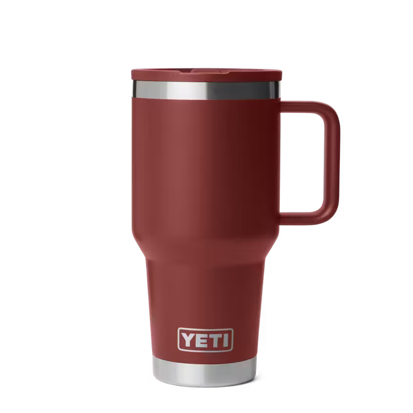 30 oz. / 887ml Leakproof Travel Straw Mug - Stag Red