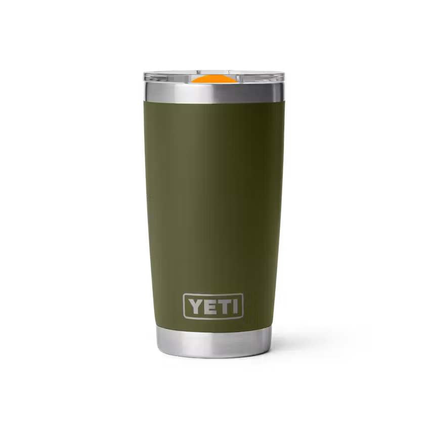 20 oz. / 591ml Tumbler - Olive/King Crab Orange