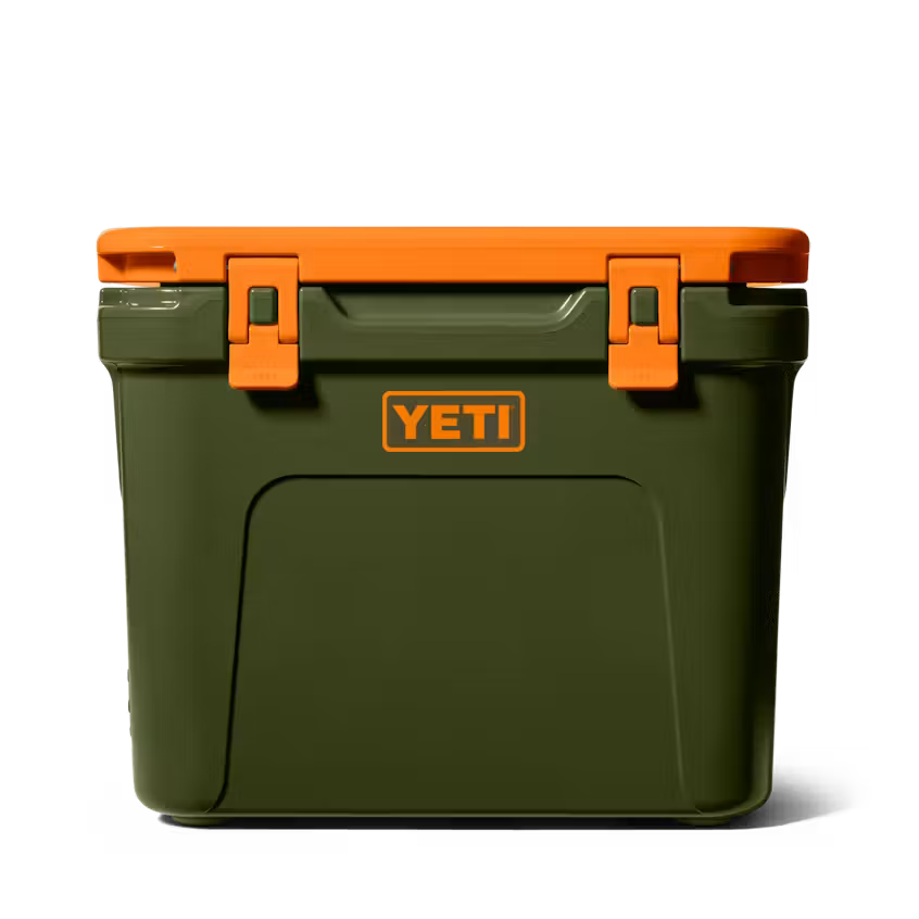 Roadie 32 Wheeled Cooler - Olive/King Crab Orange