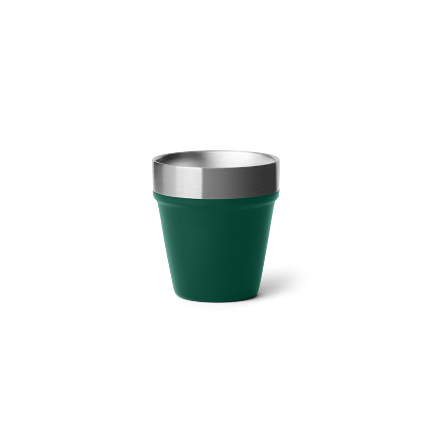 Shot Glasses - 4 Pack w/ Carrying Case - Black Forest Green