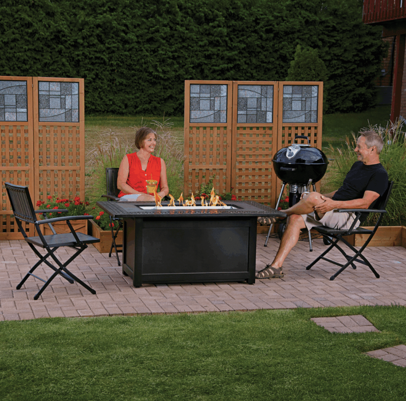 Victorian Rectangle Patioflame Table
