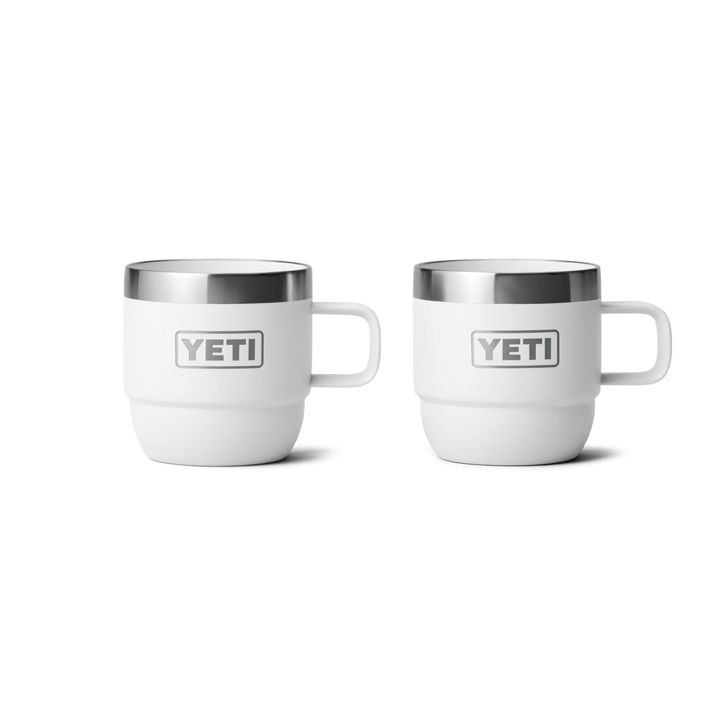 Yeti 6 oz. / 177ml Stackable Mugs - White (2 pack) – Dickson