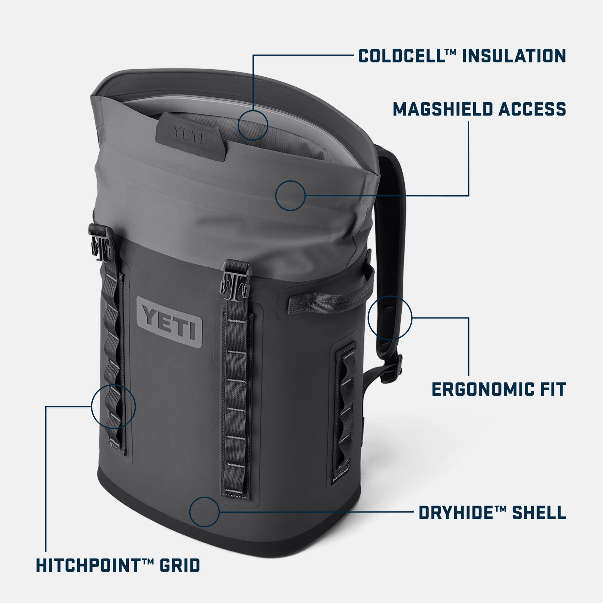 Hopper Backpack M20 - Charcoal