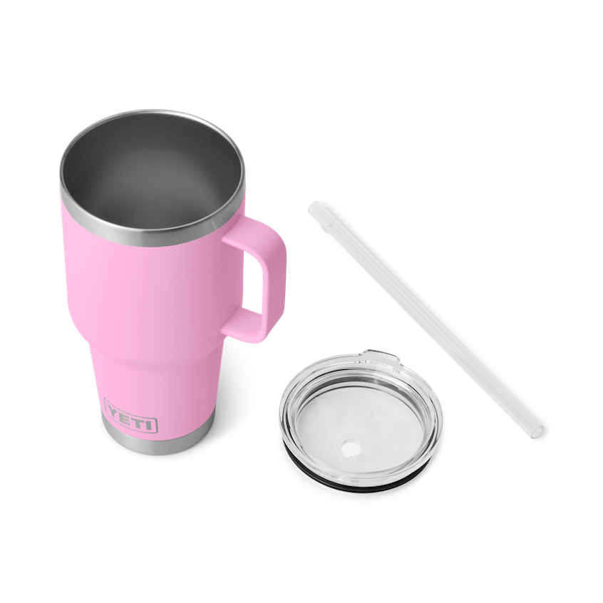 35 oz. / 1L Straw Mug w/ Straw Lid - Power Pink