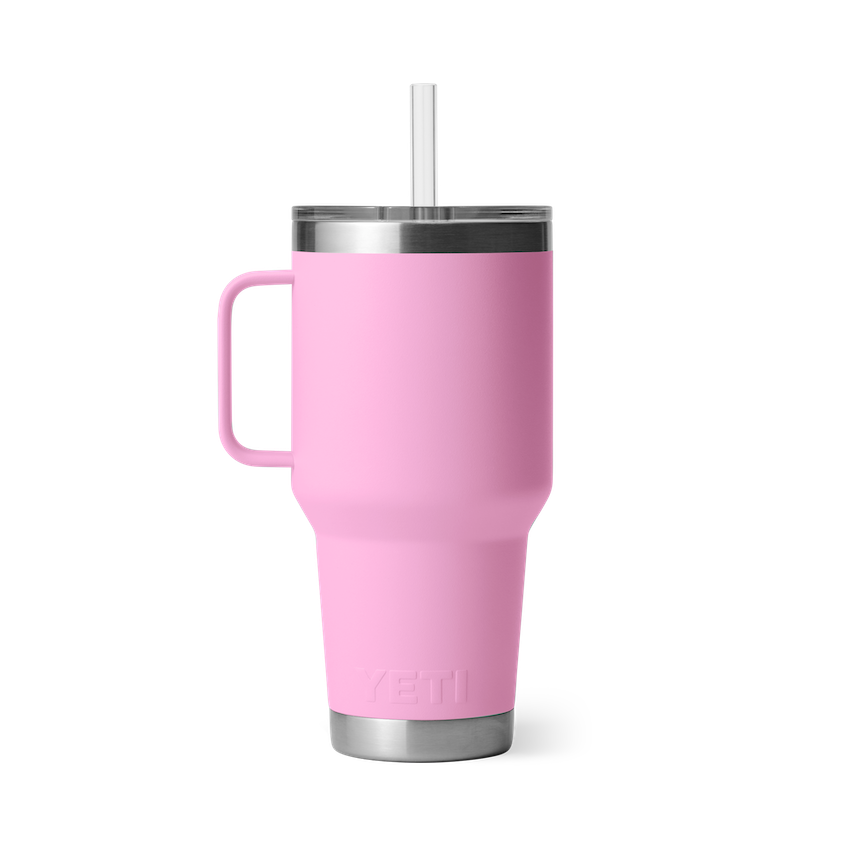 35 oz. / 1L Straw Mug w/ Straw Lid - Power Pink