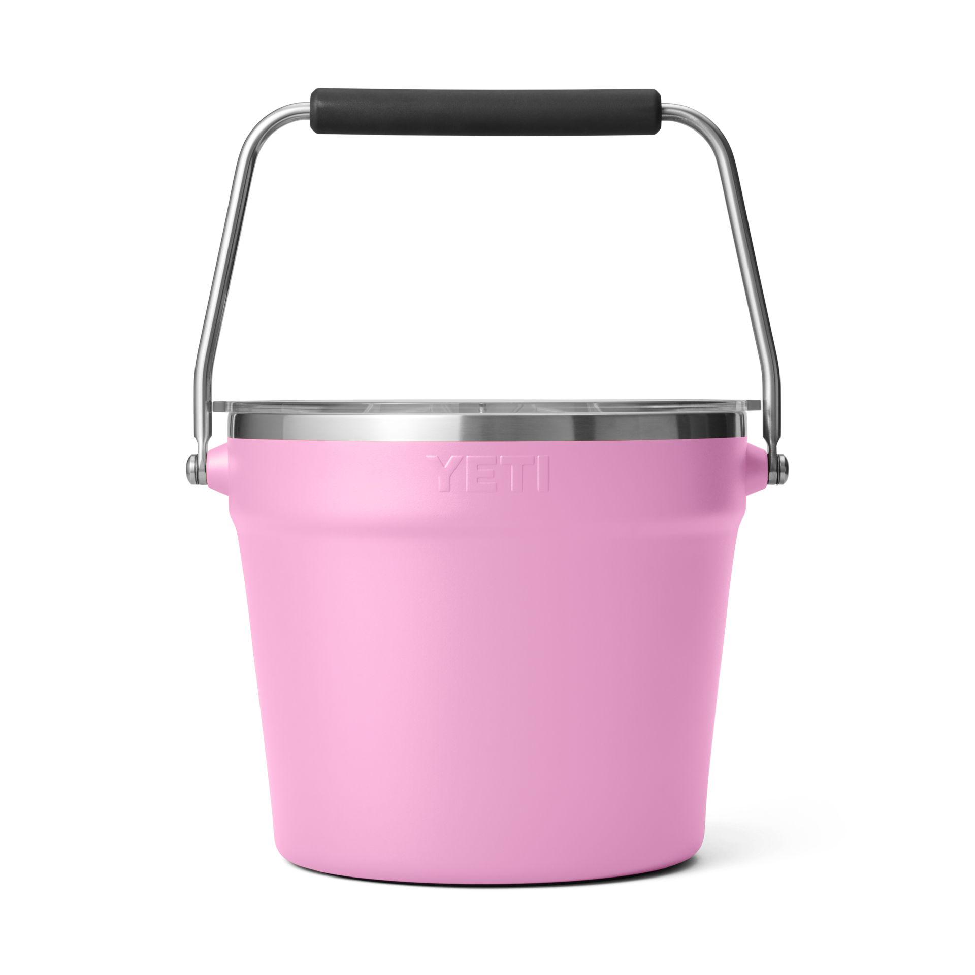Beverage Bucket w/ Lid - Power Pink