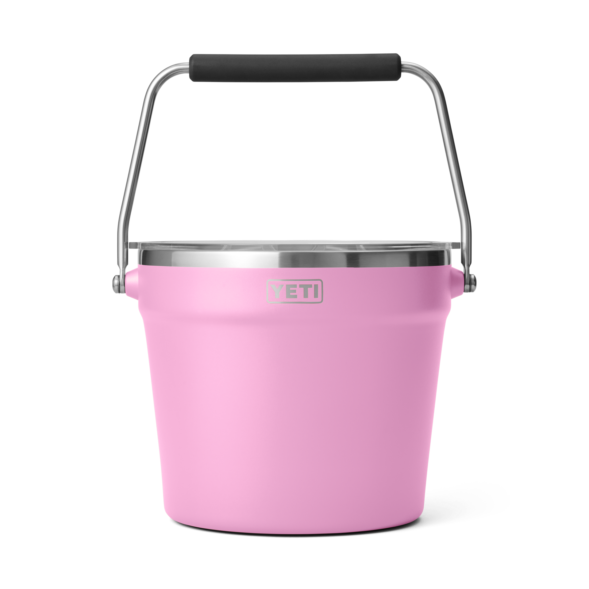Beverage Bucket w/ Lid - Power Pink