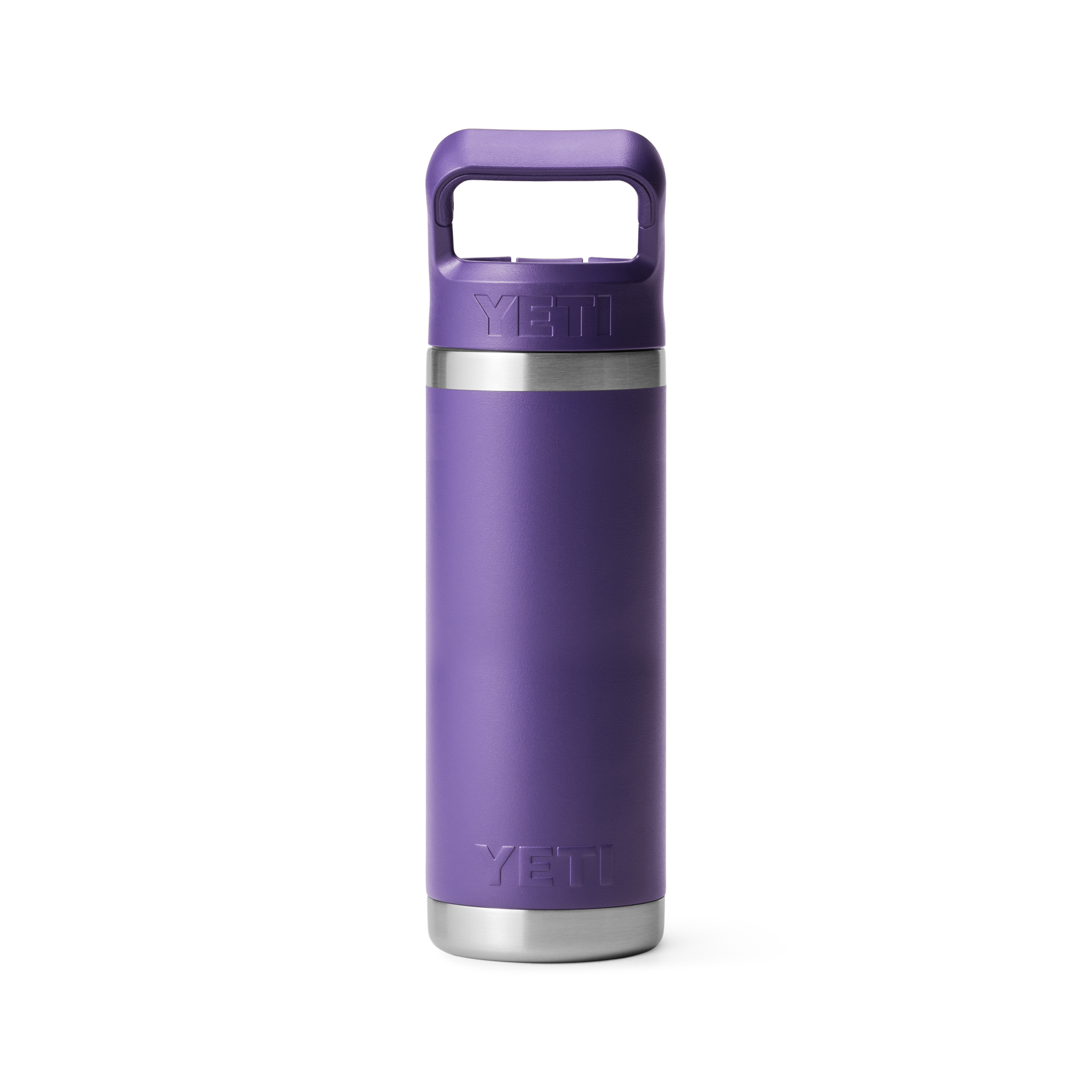18 oz. / 532ml Bottle w/ Matching Straw Cap - Peak Purple