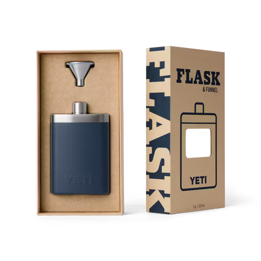 207 ml Flask - Black Stone