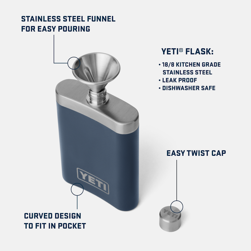 207 ml Flask - Black Forest Green