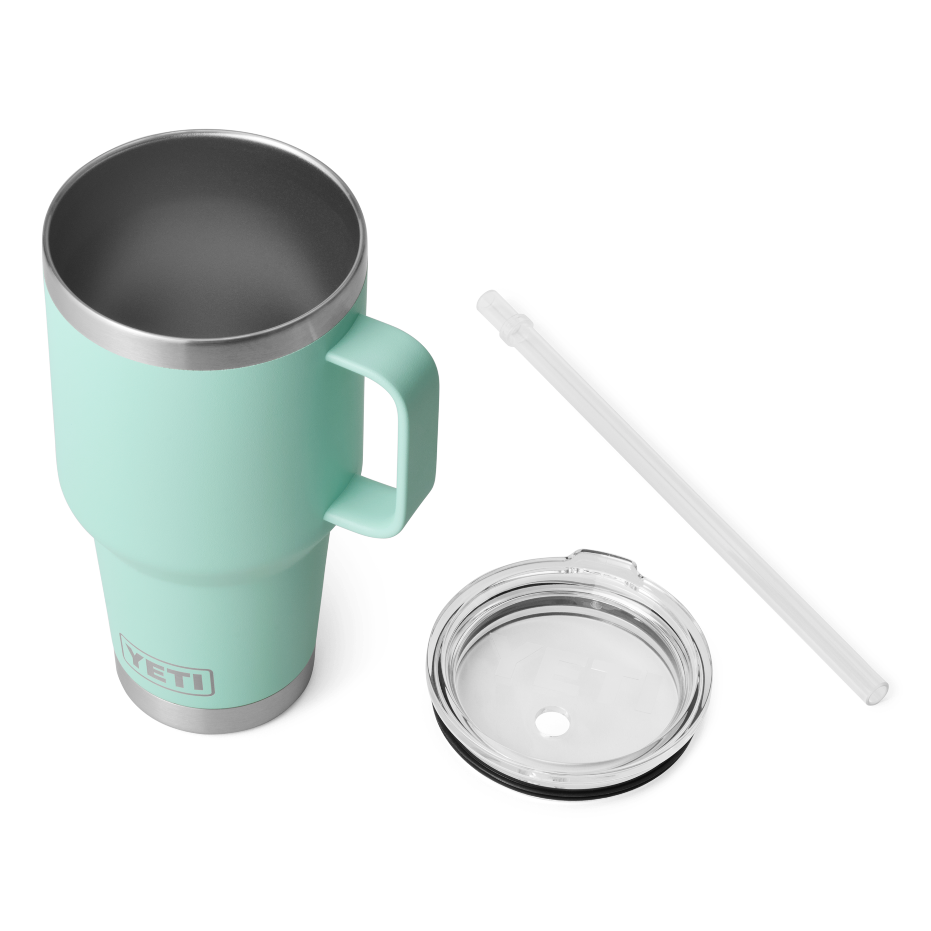 35 oz. / 1L Straw Mug w/ Straw Lid - Seafoam