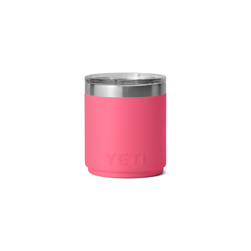 10 oz. / 295ml Stackable Lowball w/ Magslider Lid - Tropical Pink