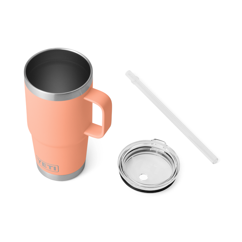 25 oz. / 739ml Straw Mug w/ Straw Lid - Lowcountry Peach