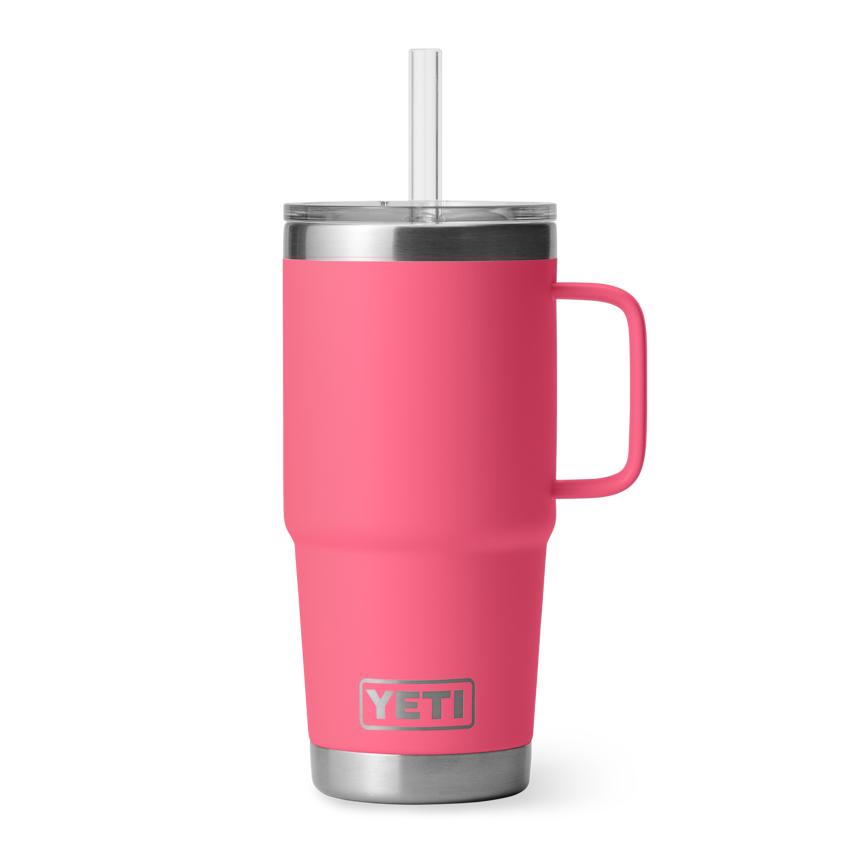 25 oz. / 739ml Straw Mug w/ Straw Lid - Tropical Pink