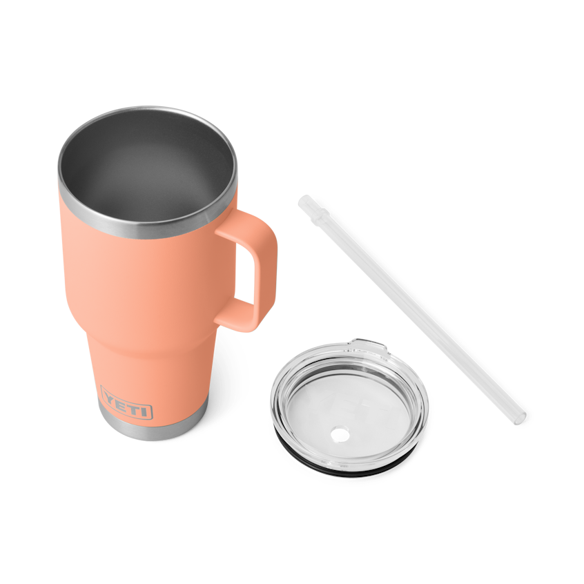 35 oz. / 1L Straw Mug w/ Straw Lid - Lowcountry Peach