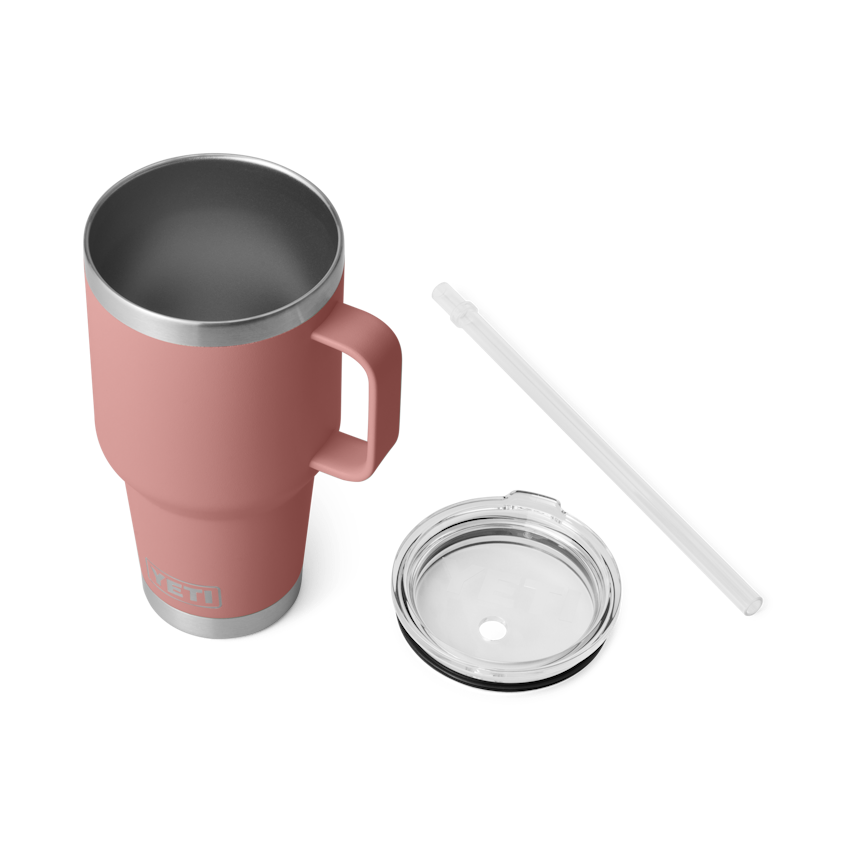 35 oz. / 1L Straw Mug w/ Straw Lid - Sandstone Pink