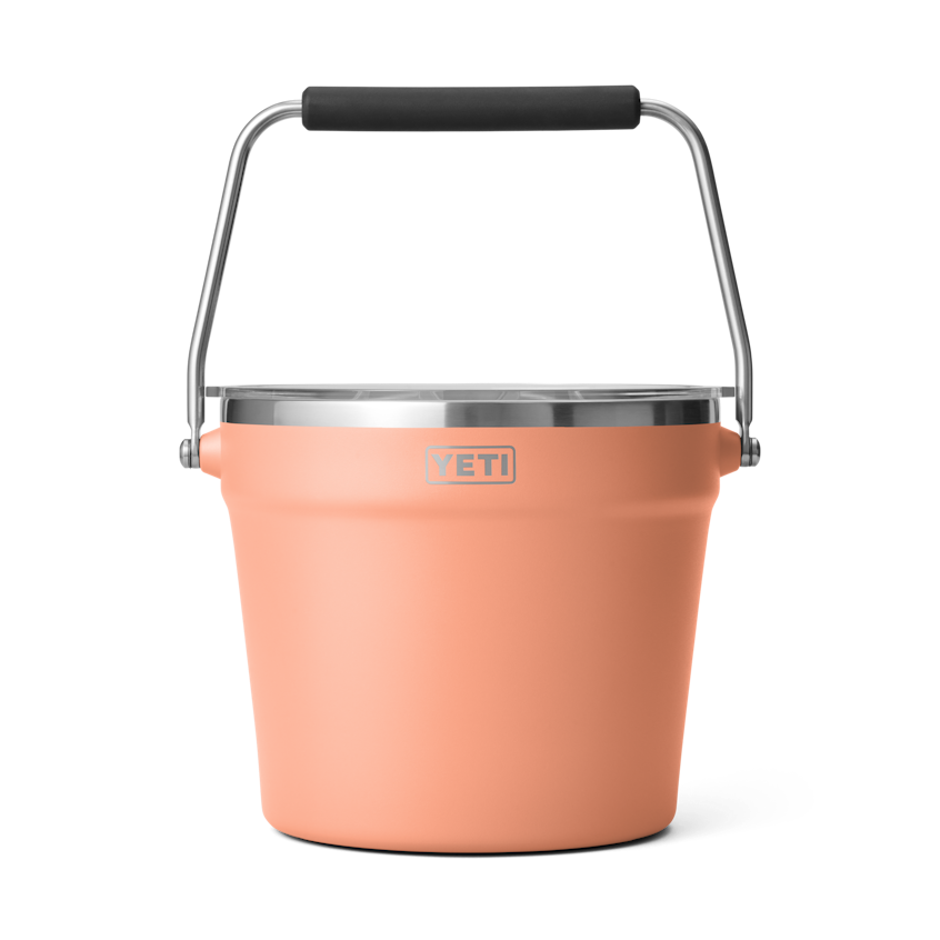 Beverage Bucket w/ Lid - Lowcountry Peach