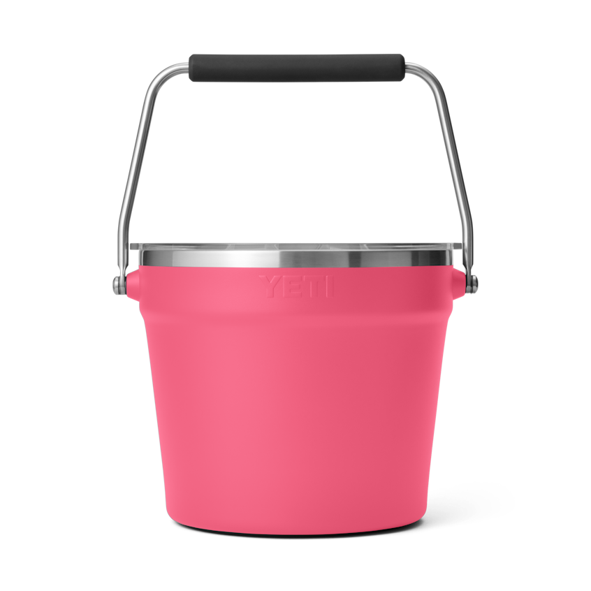 Beverage Bucket w/ Lid - Tropical Pink