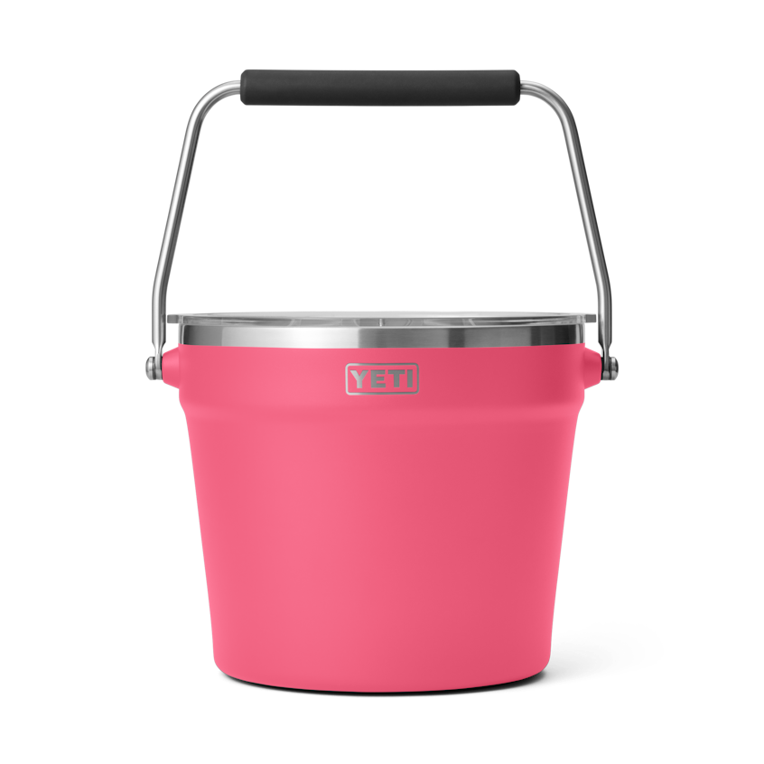 Beverage Bucket w/ Lid - Tropical Pink