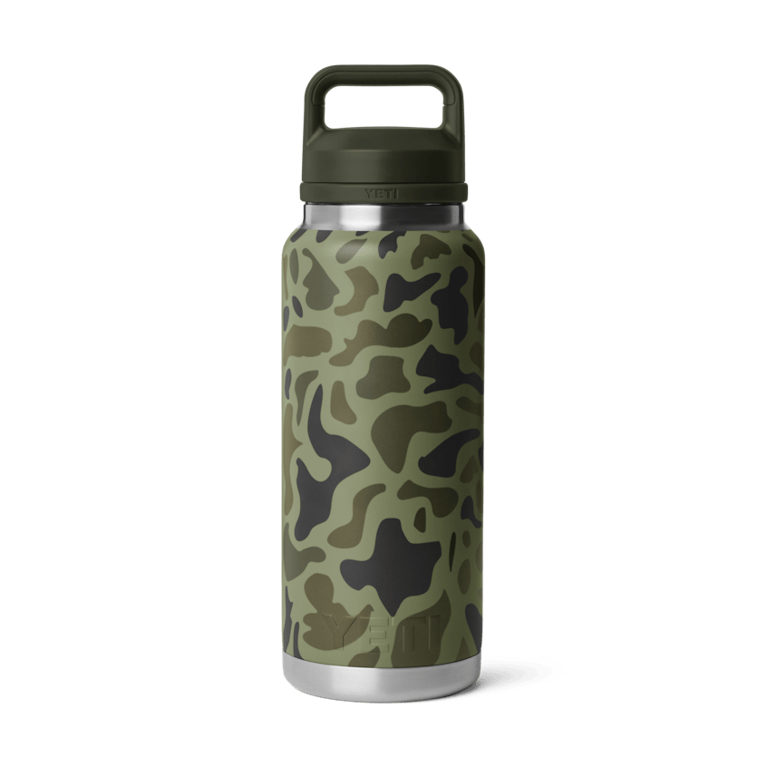 36 oz. / 1L Bottle w/ Chug Cap - Olive Camo