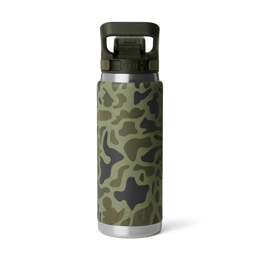 26 oz. / 769ml Bottle w/ FLIP Chug Cap - Olive Camo