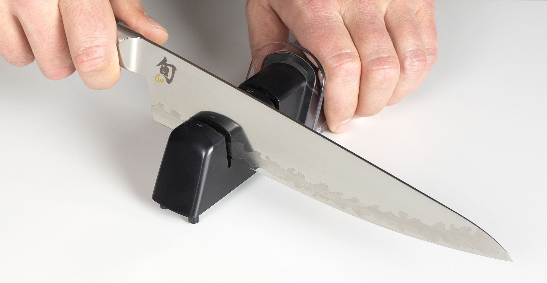 Pull-Through Knife Sharpener