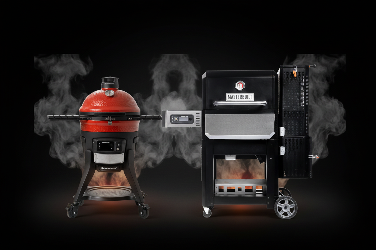 BBQ Slider - Dark Background