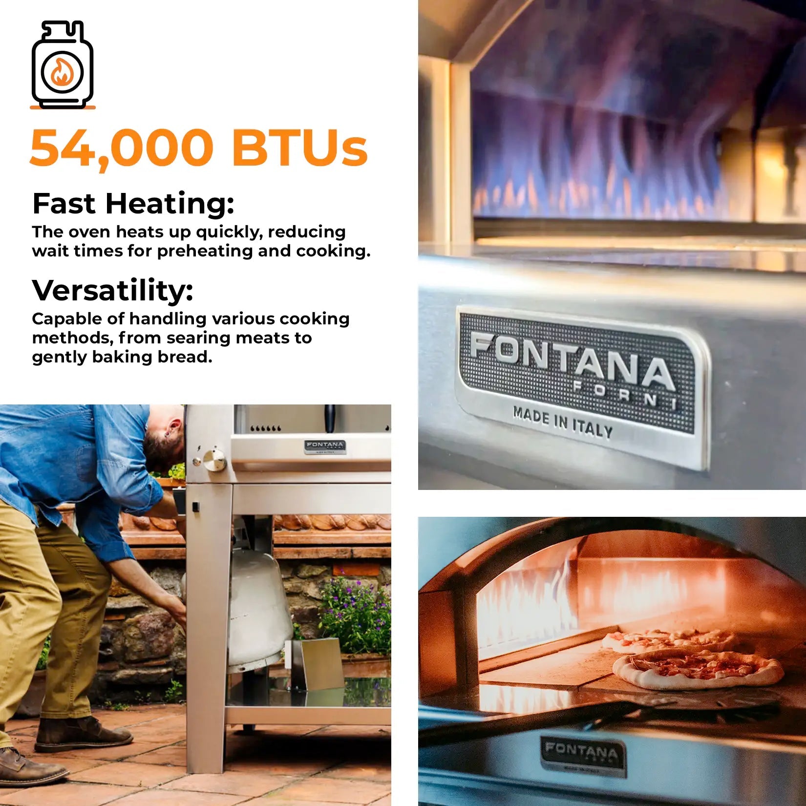 NAPOLI Hybrid Gas & Wood Oven