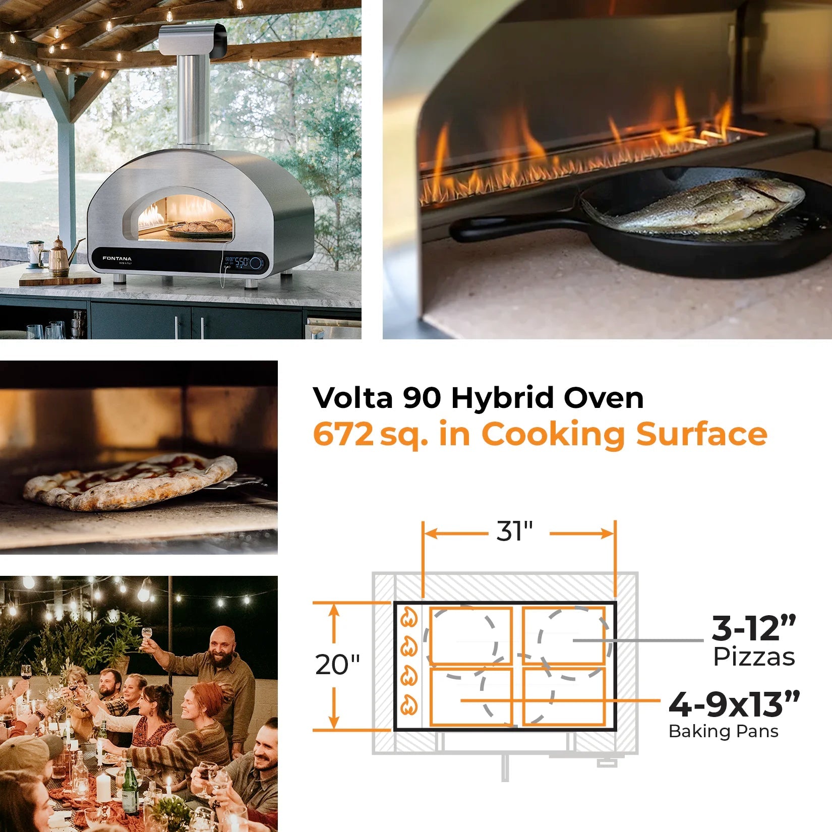 Volta 90 Smart Control Oven