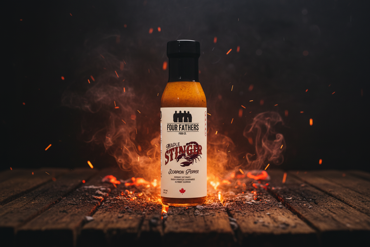 Maple Stinger Scorpion Pepper Hot Sauce