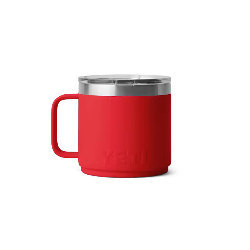 14 oz. / 414ml Stackable Mug w/ DuraSip Ceramic Lining - Rescue Red