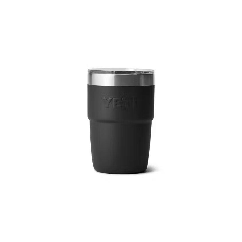 8 oz. / 236ml Stackable Lowball w/ DuraSip Ceramic Lining - Black