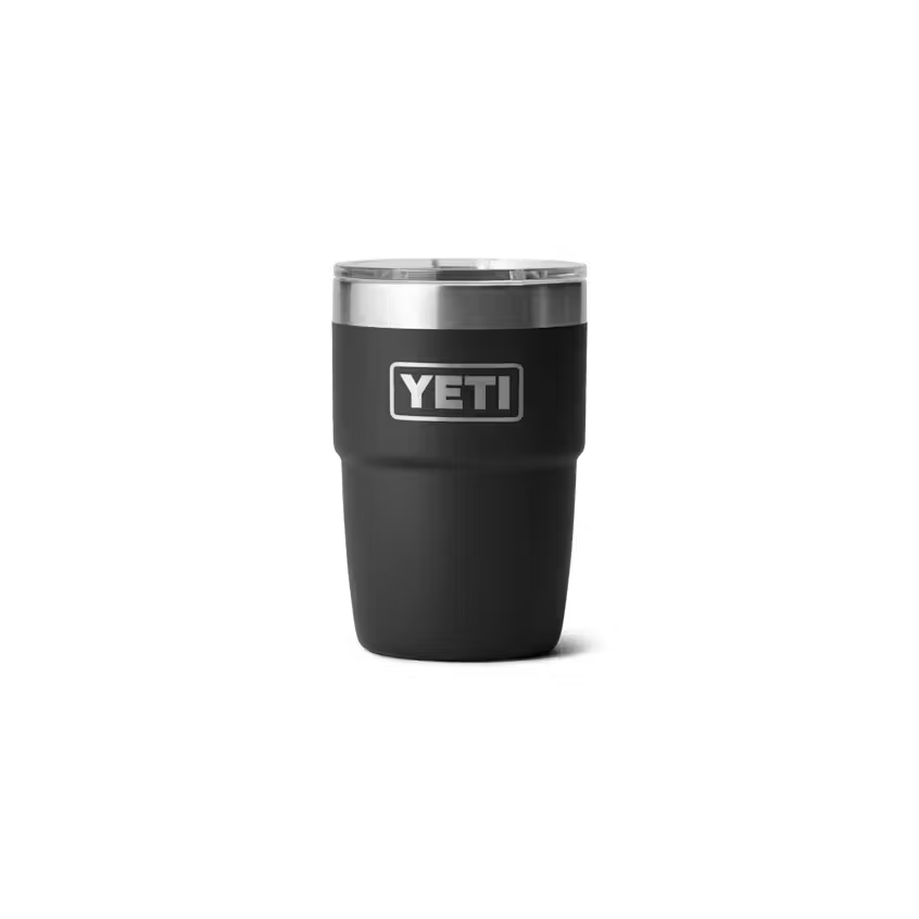 8 oz. / 236ml Stackable Lowball w/ DuraSip Ceramic Lining - Black