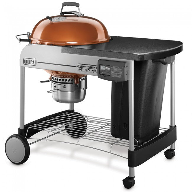 22" Performer Deluxe Charcoal Grill-COPPER
