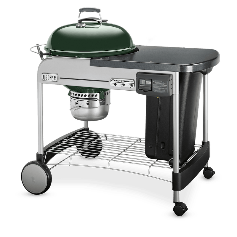 22" Performer Deluxe Charcoal Grill - GREEN