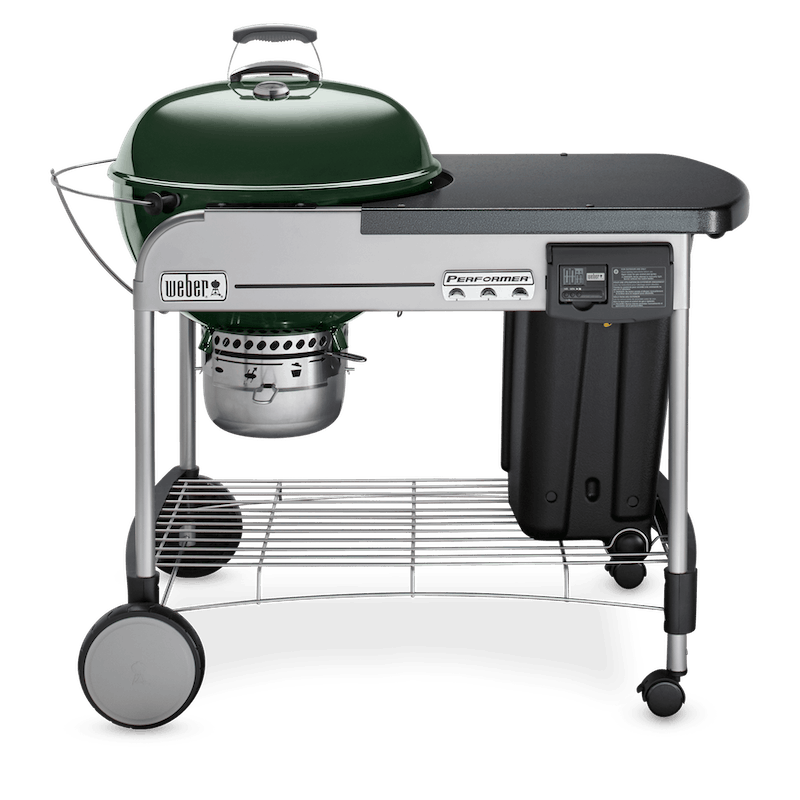 22" Performer Deluxe Charcoal Grill - GREEN