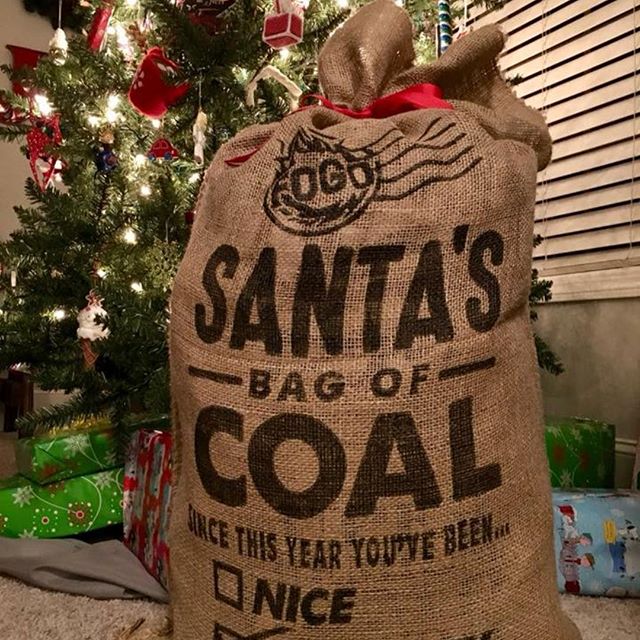 Santa's Bag Of Coal