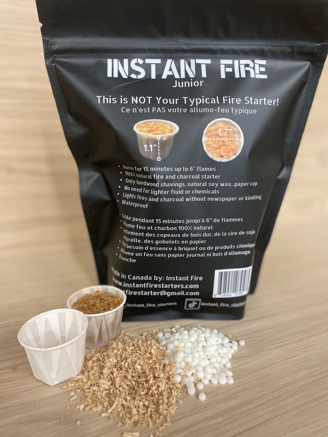 Instant Fire Instant Fire Jr. - 24 Pack – Dickson Barbeque Centre