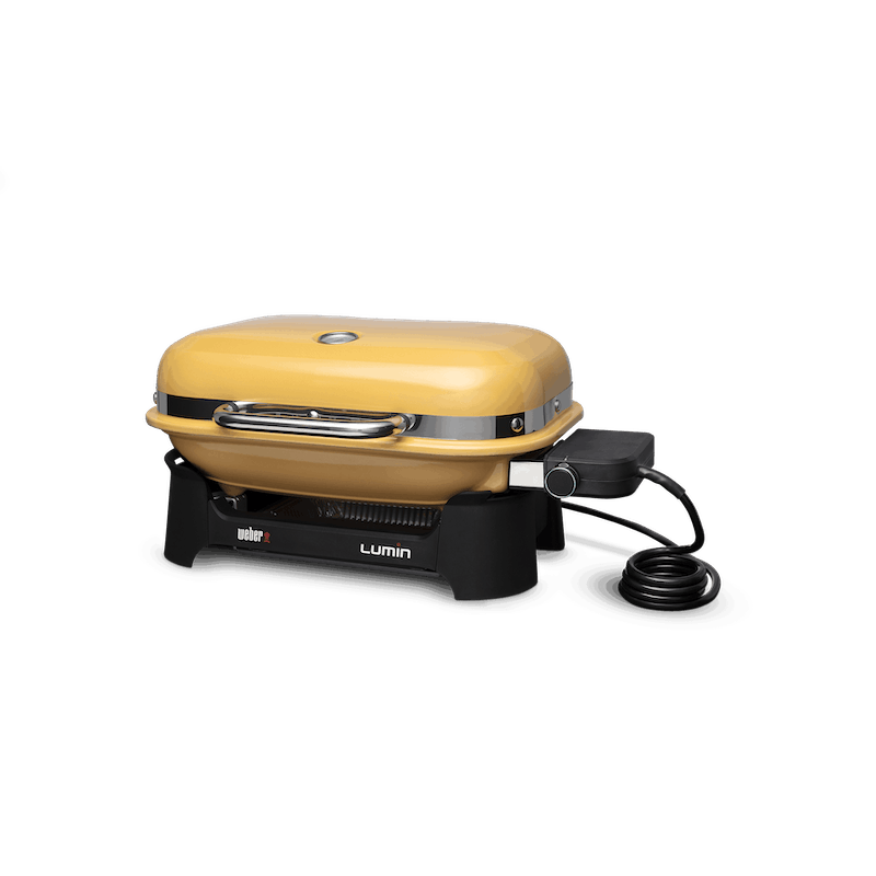 Lumin Compact Electric Grill - Golden Yellow
