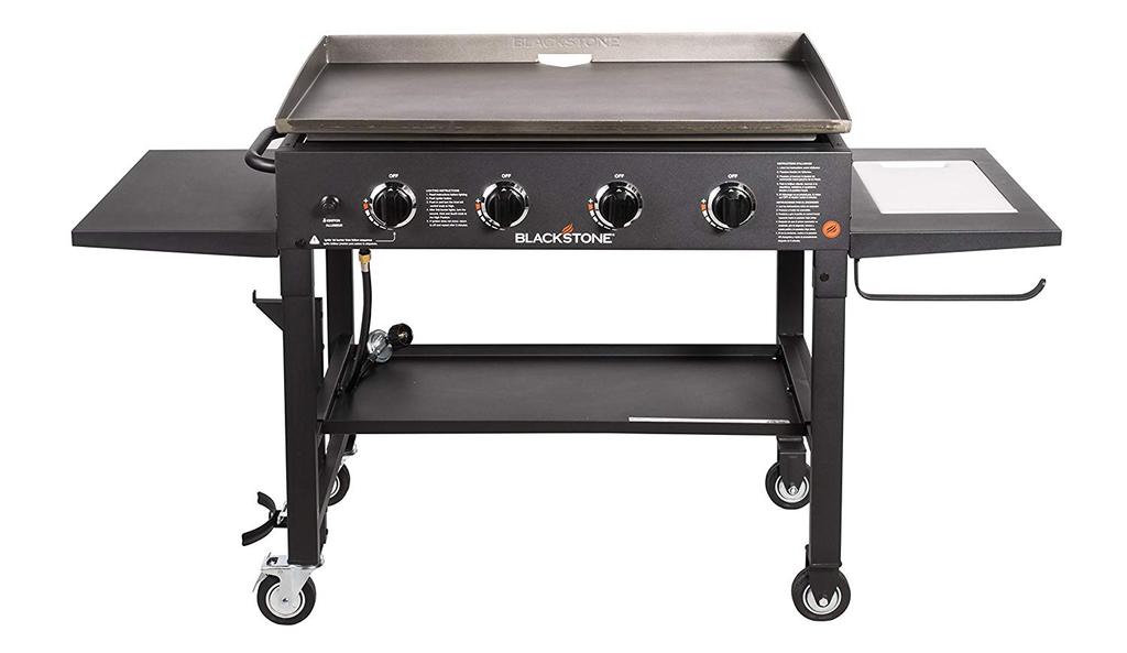 36" Griddle Cooking Station with Accessory Side Shelf