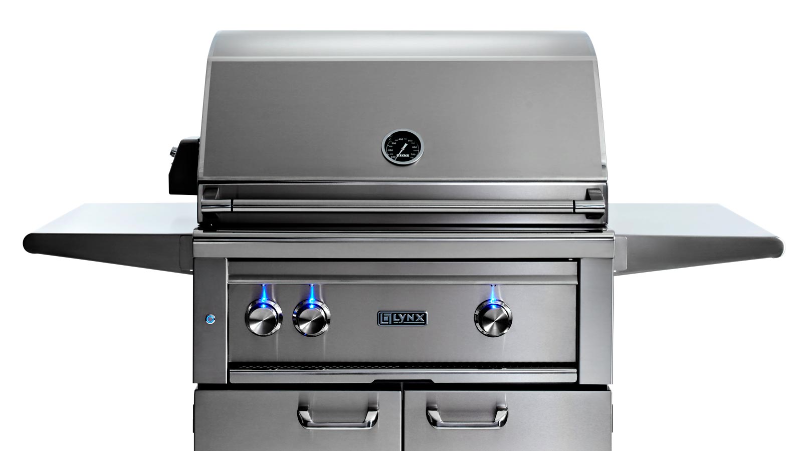 30" Professional Freestanding Grill with All Trident Infrared Burners and Rotisserie (L30ATRF)